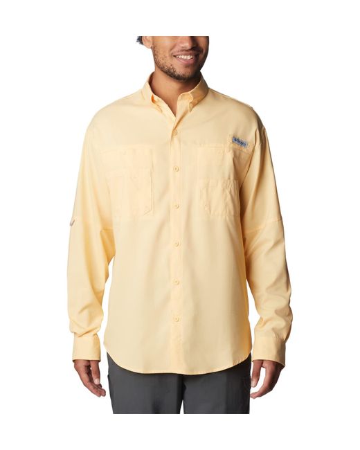 Columbia Natural Standard Tamiami Ii Long Sleeve Shirt for men