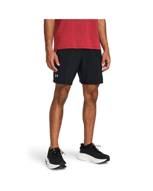 Under Armour Blue Launch Run 7-inch Shorts, for men