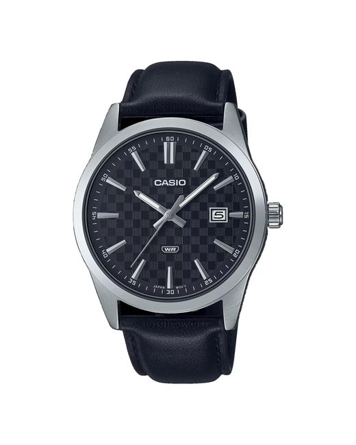 Casio MQ24-8CL Orologio Analogico Uomo – Design Classico Con Cinturino In Gomma Nera, Cassa In Resina E Movimento Al Quarzo Giapponese
