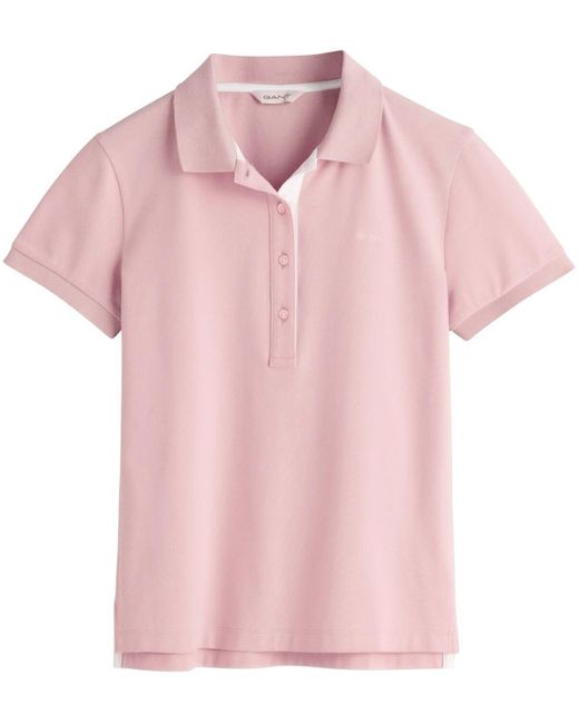 Gant Pink Piqué Poloshirt