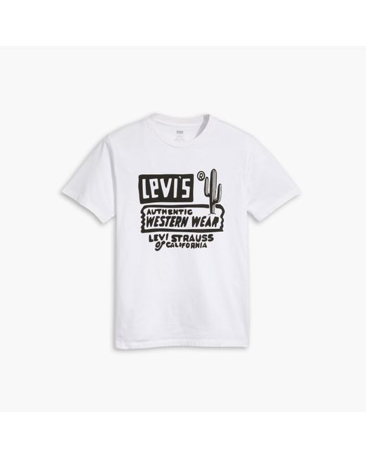 Levi's Graphic Crewneck Tee Whites for men