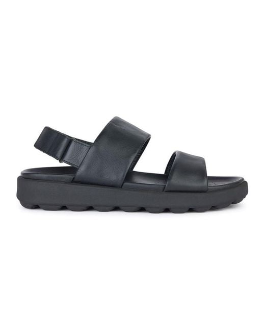 Geox U SPHERICA EC6 C Slide Sandal in Black für Herren