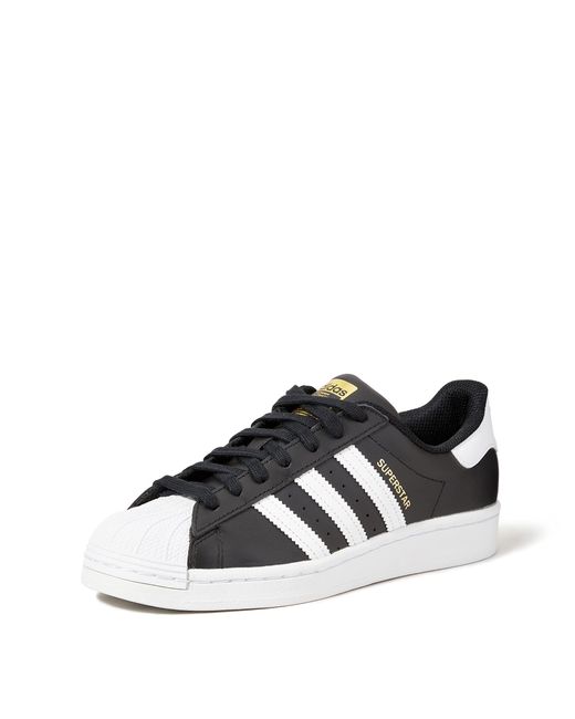 adidas Superstar W Gymschoen Lage Kraag,kern Zwart Wit Kern Zwart,36 Eu in  het Wit | Lyst NL