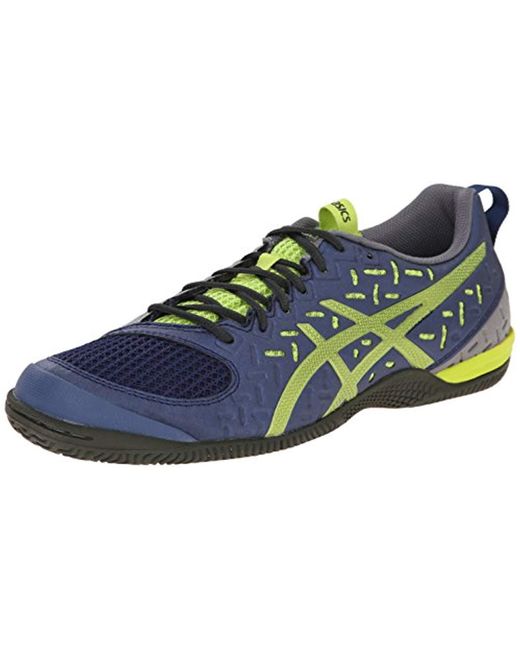 Asics Rubber Gel-fortius Tr 2 Training Shoe in Indigo Blue/Lime/Taupe  (Blue) for Men | Lyst