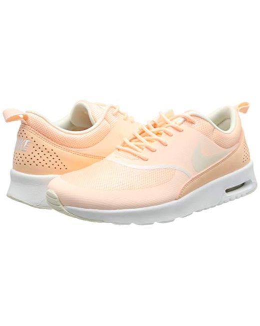 pale pink air max thea trainers