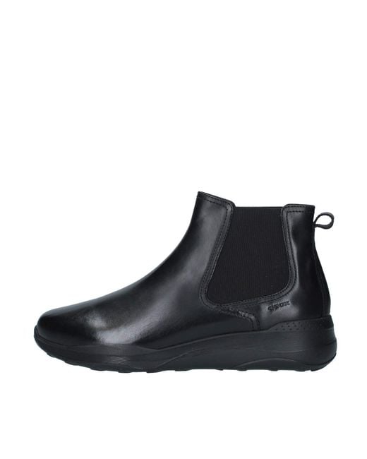 Scarpe Uomo Stivale Tronchetto in Pelle Nera U04AZD-0003C-C9999Geox in Pelle  da Uomo colore Nero - 15% di sconto | Lyst
