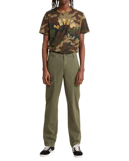 Levi's Black Xx Tapered Cargo Pants for men