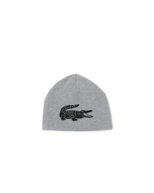 Lacoste Gray Rb0059 Beanie