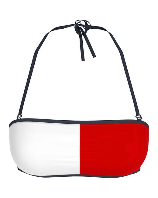 Tommy Hilfiger Red Bandeau Uw0uw05816