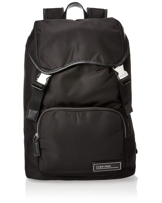 calvin klein black backpack