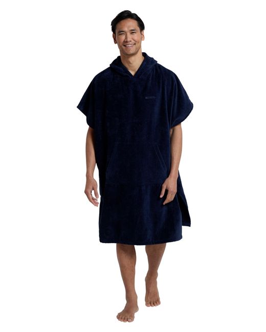 Mountain Warehouse Blue Kangaroo Pocket & Fleece Lined - Best For for men