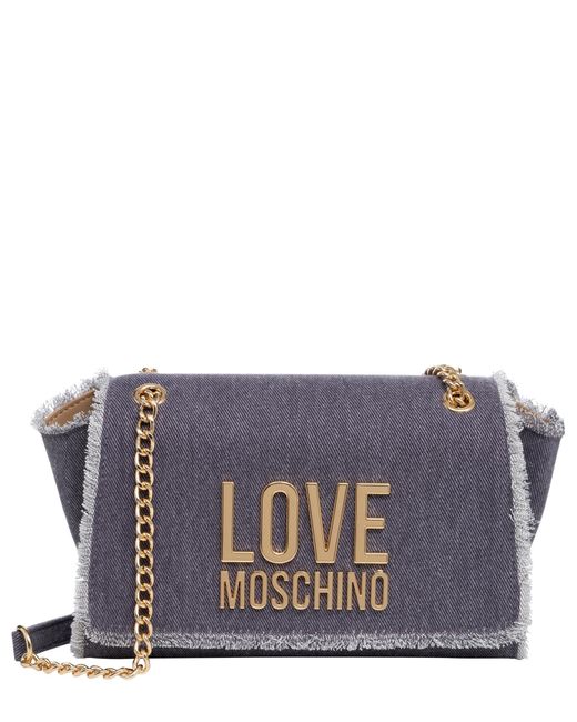 Borsa a spalla Donna di Love Moschino in Gray