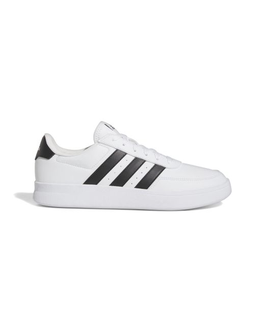 Adidas White Breaknet 2.0 Non Football Low Shoes
