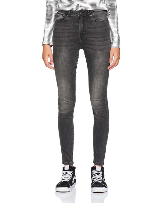 Vero Moda Skinny Fit Jeans VMSOPHIA High Waist M34Dark Grey Denim in Grau -  Sparen Sie 44% - Lyst