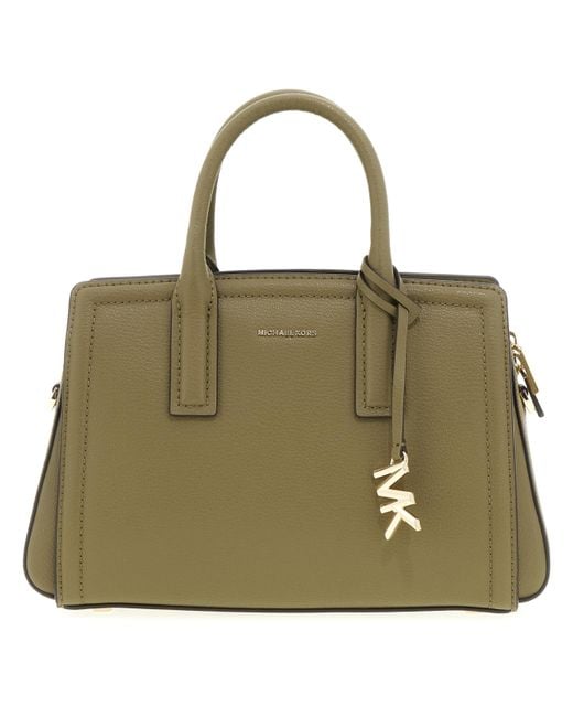 Michael Kors Green Sm Satchel Hand Bag