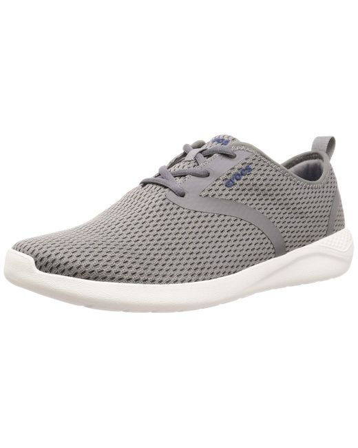 Crocs™ Literide Mesh Lace M in Grey for Men - Save 45% - Lyst