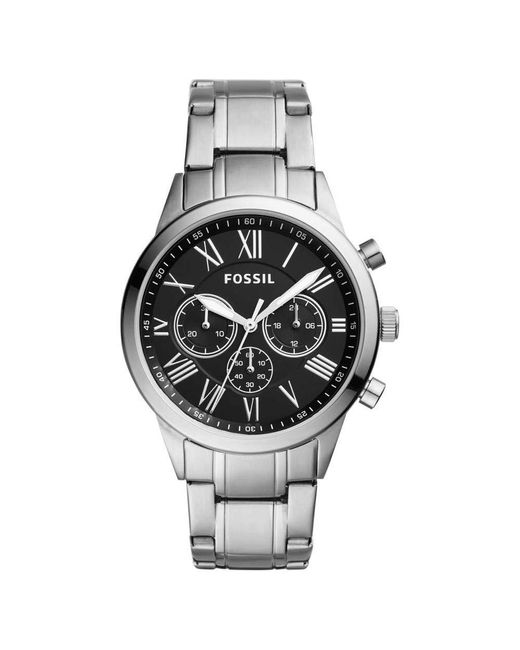 Fossil Bq1742ie S Flynn Watch in Black 