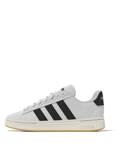 Adidas White Grand Court Alpha 00s Sneaker