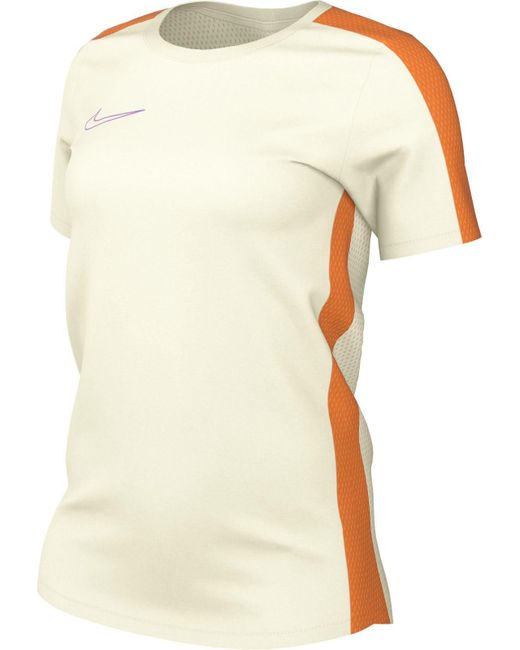 Nike Natural W W Nk Df Acd23 Top Ss Branded Short-sleeved