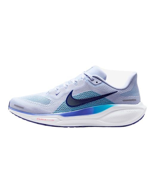 Nike Blue Air Zoom Pegasus 41 'Ghost Football Deep Night Void' for men