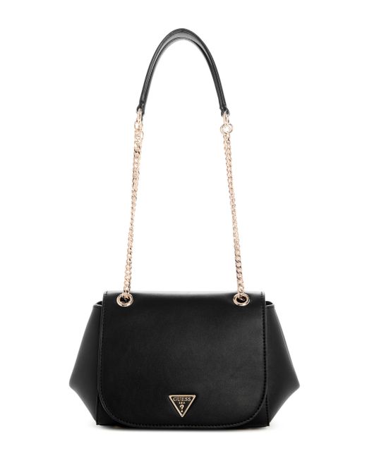 Guess Talent Convertible Xbody Flap Bag Black
