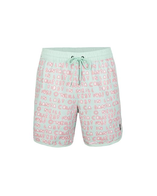 O'neill Sportswear Multicolor Scallop 16" Swim Shorts Trunks for men