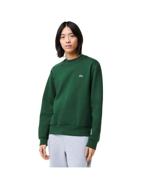 Lacoste Sweatshirt Classic Fit in het Green voor heren