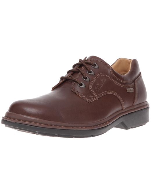 Clarks Brown Rockie Lo Gtx for men