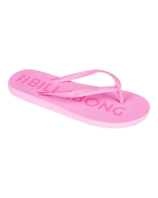 Billabong Pink Flip-flops For