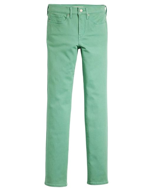 Levi's Green 314TM Shaping Straight Jeans