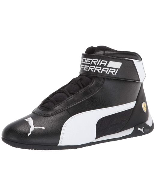 puma mercedes r cat mid sneakers