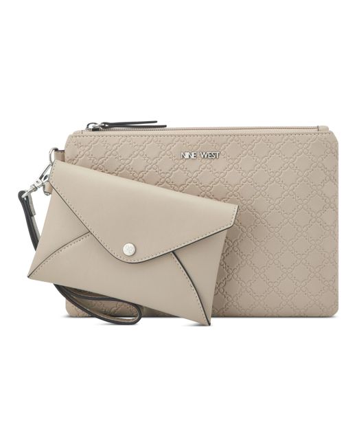 Nine West Natural Layloni Slg Wristlet Duo