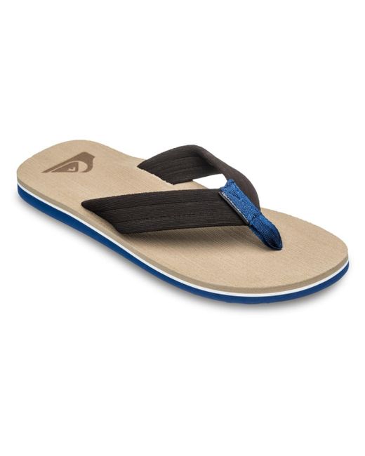 Quiksilver Molokai Layback Textured Sandale in White für Herren