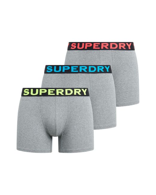 Caleçon s Superdry pour homme en coloris Gray