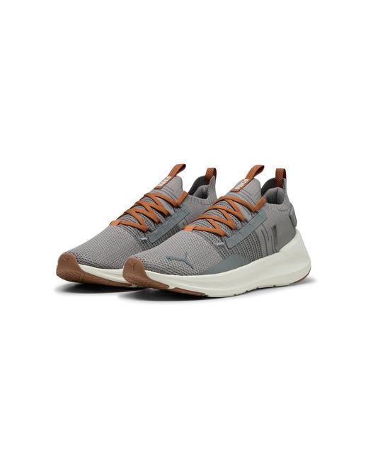 PUMA Multicolor Softride Symmetry Fuzion LS Sneaker Schuhe 311482 03 Grau