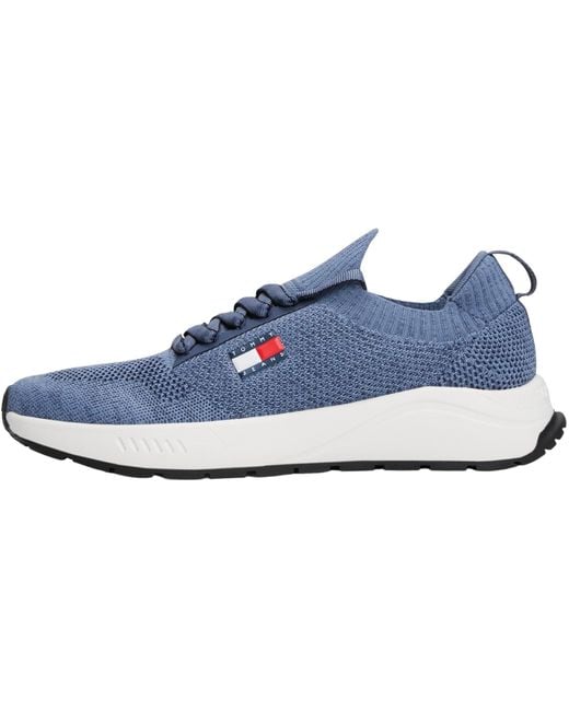 Tjm Runner Knitted Em0em01580 di Tommy Hilfiger in Blue da Uomo