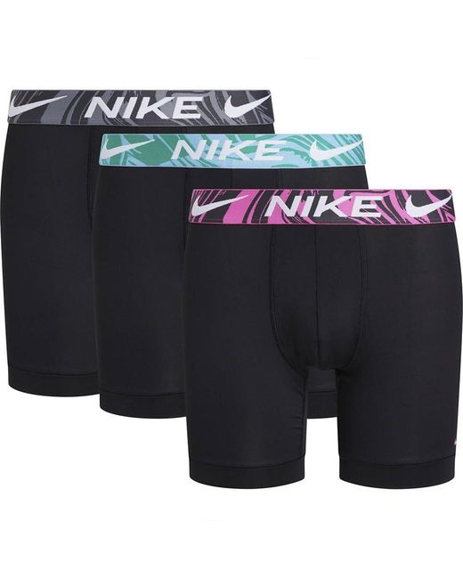 Nike Essential Micro Slip Boxer 3 Units L in het Black voor heren