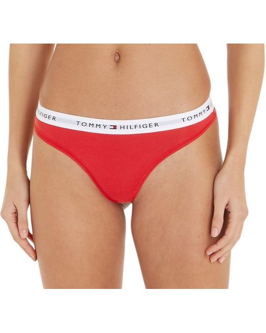 Tommy Hilfiger Red 's Thong