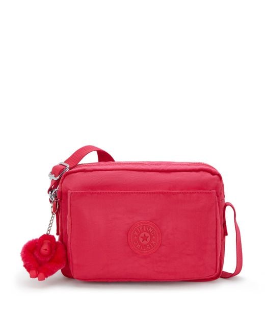 Kipling Pink Abanu Medium Crossbody Bag