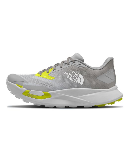 The North Face Gray Nf0a8aepciy M Vectiv Enduris 4 High Rise Grey/sulphur Uk 11.5 for men