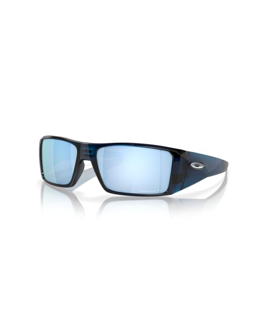 Oakley Black Oo9231 Heliostat Rectangular Sunglasses for men