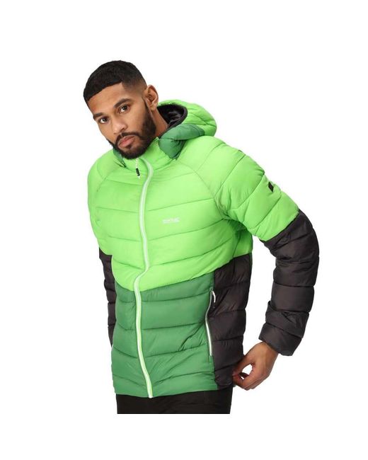 Regatta Green S Harrock Ii Lightweight Padded Puffer Jacket for men