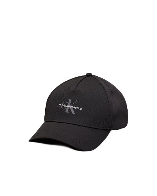 Calvin Klein Black Monologo Print Cap Warm K50k512450 for men