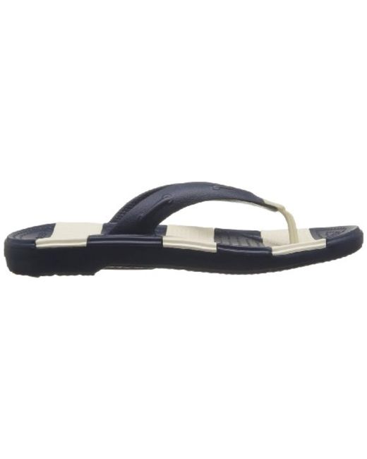 crocs beach line flip flop