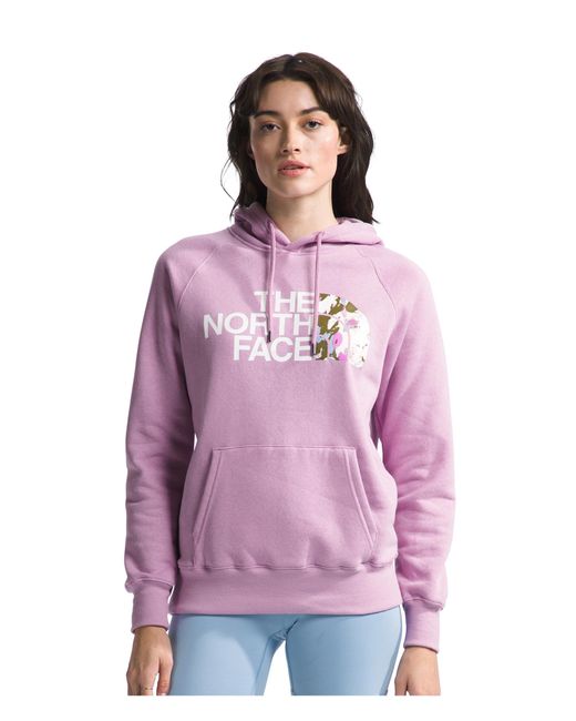The North Face Purple Half Dome Pullover Hoodie Luxe