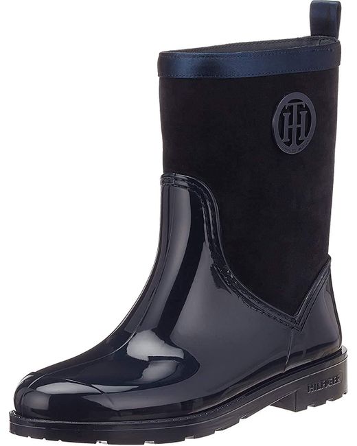 tommy rain boots