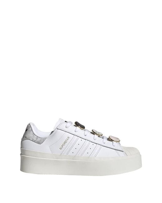 Adidas White Superstar Bonega Shoes