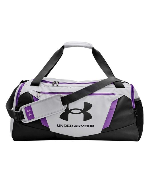 Under Armour Purple Undeniable 5.0 Duffle Bag Grey One Size