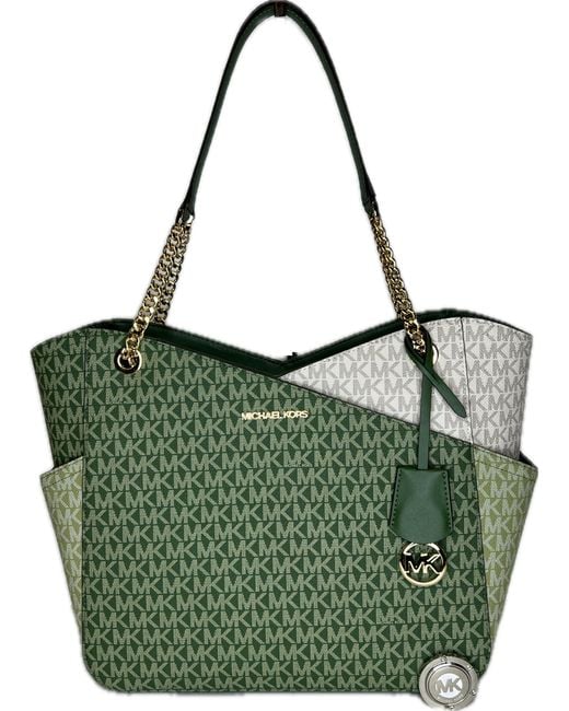 Michael kors jet set travel chain tote deals