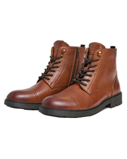 Pepe Jeans Brown Fred Land Boots for men